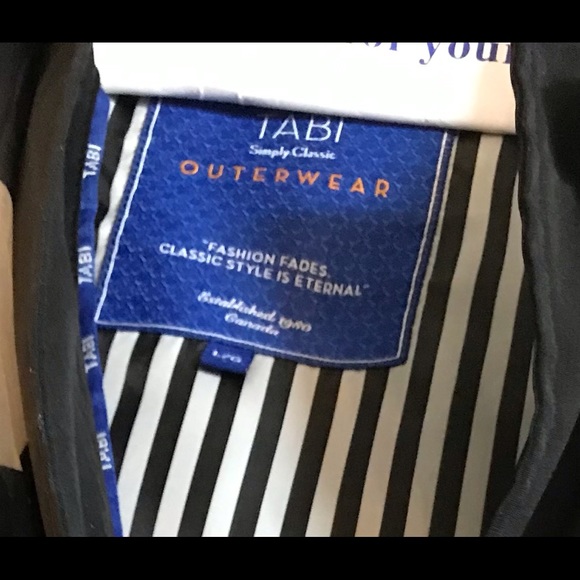 TABI Simply Classic Black Spring/Fall Coat - Picture 4 of 7